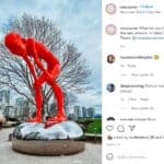 artwork in False Creek