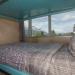 canmore hostel bed