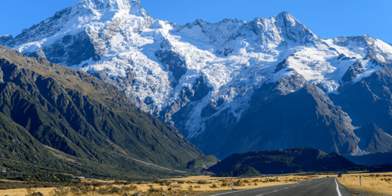 Beautiful scenic in New Zealand