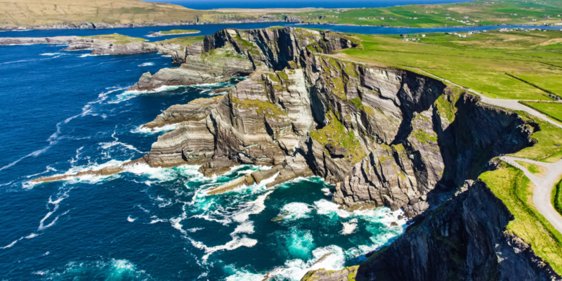 Kerry Cliffs in Ireland