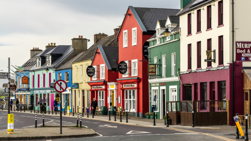 buildings at dingle peninsula